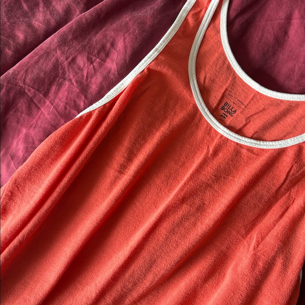 Billabong Orange Tank